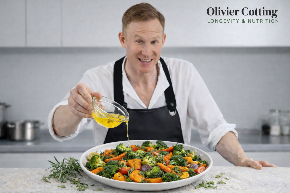 Ofengemüse mit Ghee und Kräutern